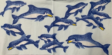 Serviette Delfine, Rarität